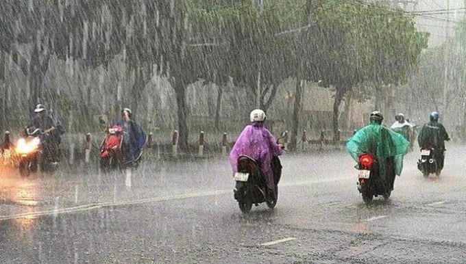 Bắc Bộ tiếp tục đón mưa dông