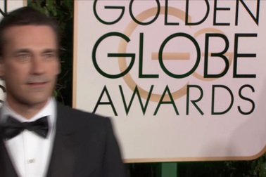 Jon Hamm dự giải Quả Cầu Vàng