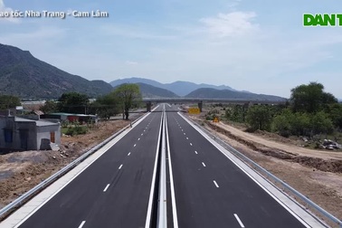 Cao tốc Nha Trang - Cam Lâm trước ngày thông xe