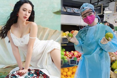 Angela Phương Trinh gây “bão” với đồ bảo hộ kín mít sau khi tạm lánh Vbiz