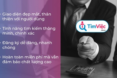 Tìm việc làm lương cao cực dễ với Timviec.com.vn