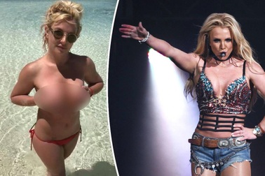 Britney Spears liên tục đăng ảnh khỏa thân khiến các fan lo lắng