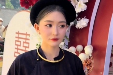 Cô dâu ở Cao Bằng gây sốt mạng vì nhan sắc xinh đẹp