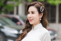 Hoa hậu Áo dài Hoàng Dung nối tiếp Hoa hậu Việt Nam Diệu Hoa học Tiến sĩ