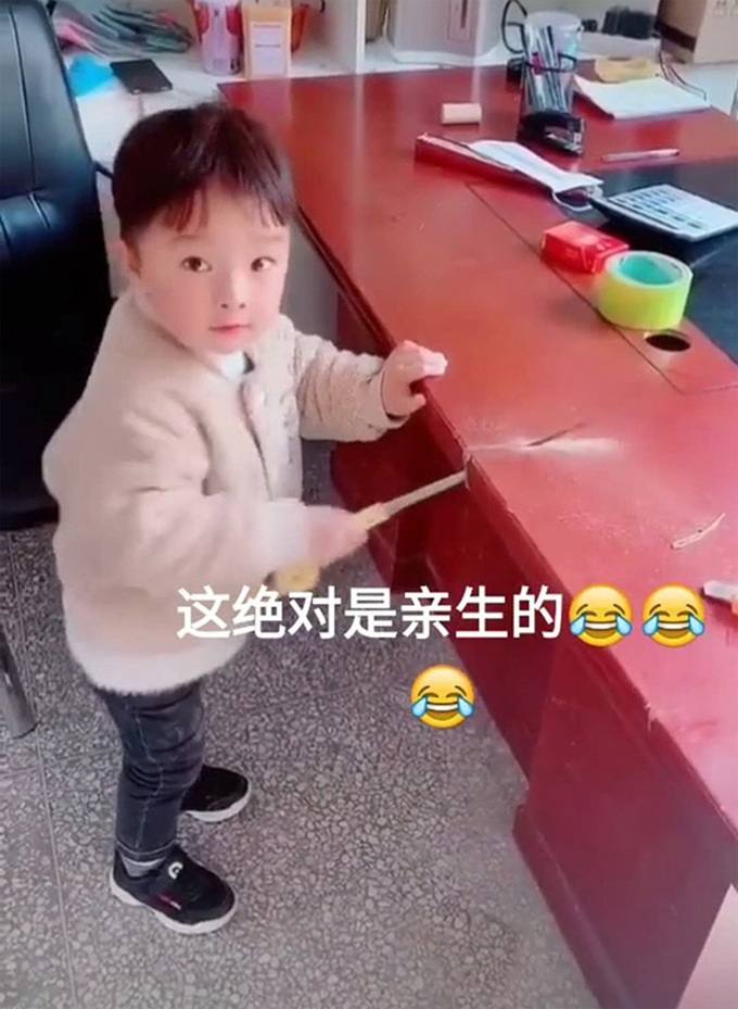 Ở nhà lâu quá vì dịch Covid-19, hết thứ để chơi cậu bé 4 tuổi nghĩ ra trò tiêu khiển làm bố chỉ muốn bốc hỏa - Ảnh 3. Ở nhà lâu quá vì dịch Covid-19, hết thứ để chơi cậu bé 4 tuổi nghĩ ra trò tiêu khiển làm bố chỉ muốn bốc hỏa - Ảnh 3.