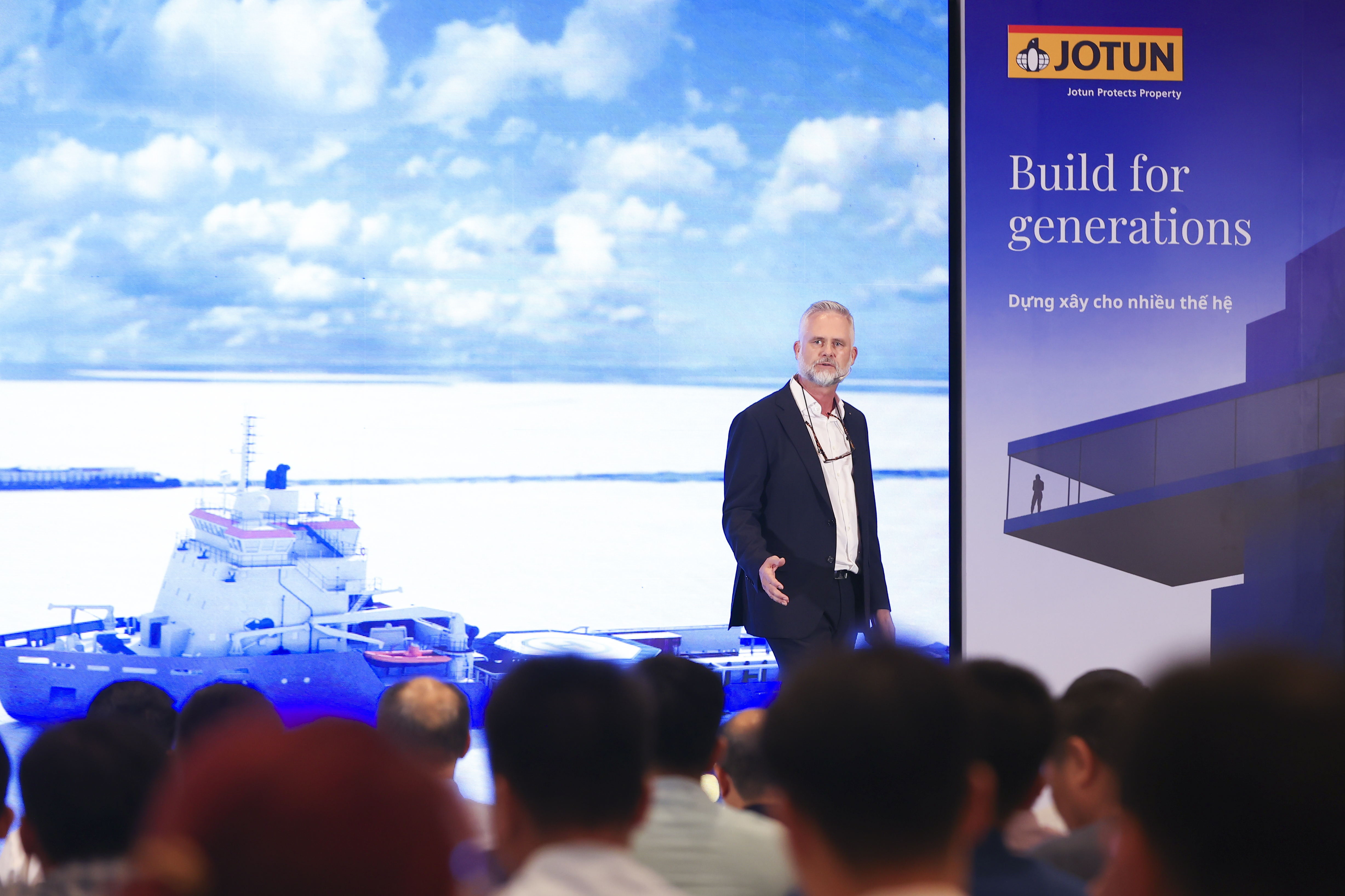 Jotun ណែនាំថ្នាំលាបការពារភ្លើង SteelMaster 1200WF នៅវៀតណាម - ៣ Jotun giới thiệu sơn chống cháy SteelMaster 1200WF tại Việt Nam - 3