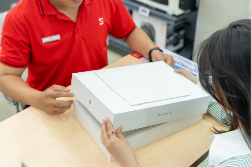 CellphoneS mở bán Macbook Air M3, ưu đãi cho khách hàng lên đời máy còn hơn 24 triệu đồng - 1 CellphoneS mở bán Macbook Air M3, ưu đãi cho khách hàng lên đời máy còn hơn 24 triệu đồng - 1