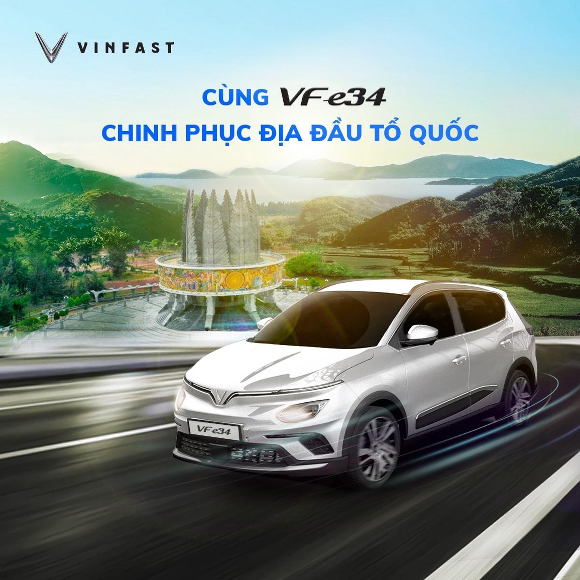 100 xe VF e34 sắp khởi động hành trình chinh phục địa đầu Tổ quốc - 1 100 xe VF e34 sắp khởi động hành trình chinh phục địa đầu Tổ quốc - 1
