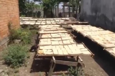 Hãi hùng với công nghệ sản xuất cơm cháy chà bông