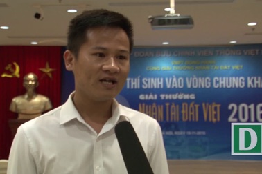 Thí sinh Giải thưởng Nhân tài Đất Việt 2016 hồi hộp trước giờ G