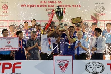 V-League 2016 sẽ có 1,5 suất xuống hạng