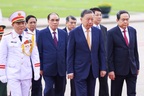 Hình ảnh lãnh đạo Đảng, Nhà nước vào Lăng viếng Bác nhân ngày 19/5