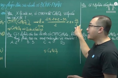 Ôn thi tốt nghiệp môn Hóa: Phương pháp đếm số đồng phân Este siêu nhanh