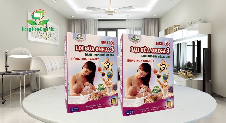 Ngũ cốc bổ sung canxi và ngũ cốc lợi sữa Omega 3 Hồng Hoa Organic -Món quà cho sức khỏe cả gia đình - 2 Ngũ cốc bổ sung canxi và ngũ cốc lợi sữa Omega 3 Hồng Hoa Organic -Món quà cho sức khỏe cả gia đình - 2
