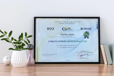 BV Group năm thứ ba liên tiếp được vinh danh trong "Top 100 doanh nghiệp bền vững"