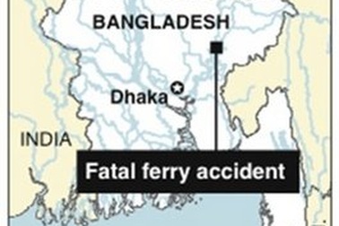 Lại lật phà ở Bangladesh, 38 người chết