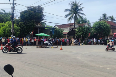 Xe tải phóng nhanh qua ngã 5, hai phụ nữ tử nạn