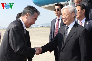 Tổng Bí thư Nguyễn Phú Trọng thăm thành phố Busan, Hàn Quốc