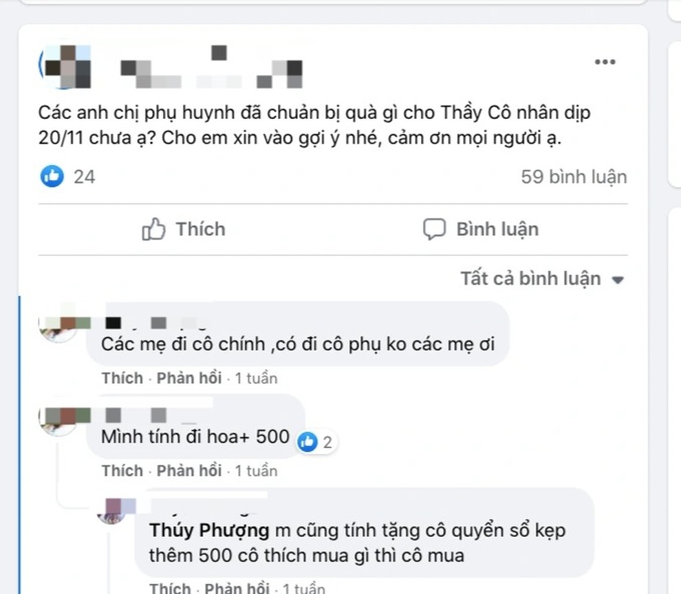 Phụ huynh đau đầu có nên tặng quà 20/11 khi học online? - 1 Phụ huynh đau đầu có nên tặng quà 20/11 khi học online? - 1