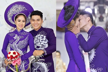 Diễn viên Lê Phương “khóa môi” người tình kém tuổi trên sân khấu