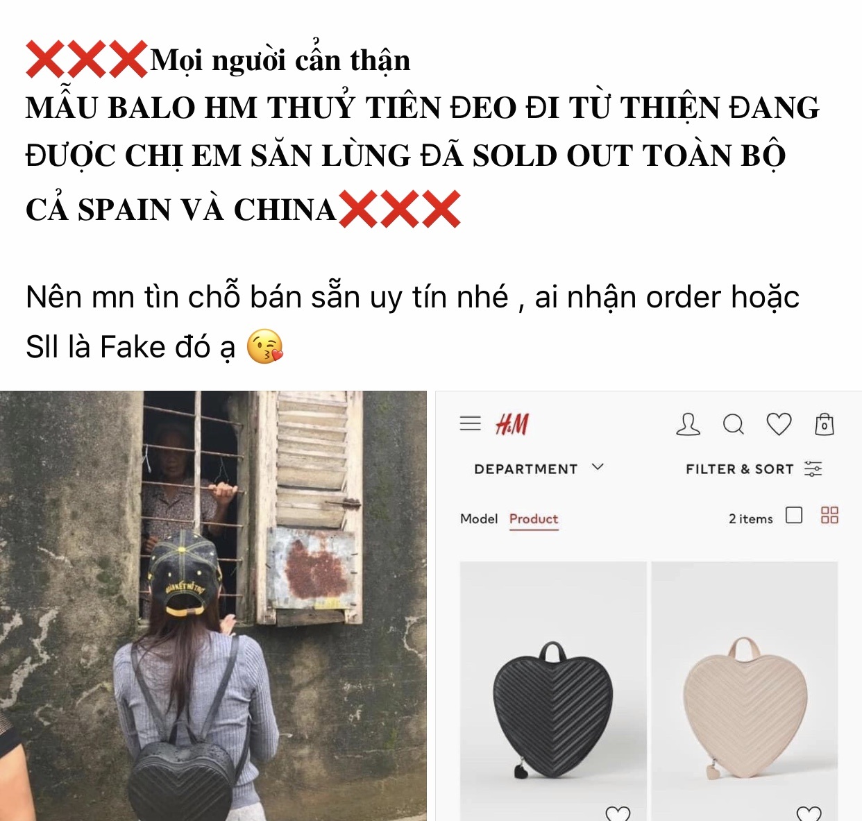 Dân mạng thích thú, đổ xô đi mua balo trái tim giống ca sĩ Thủy Tiên - 3 Dân mạng thích thú, đổ xô đi mua balo trái tim giống ca sĩ Thủy Tiên - 3