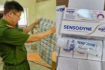 Lô hàng giả thương hiệu nổi tiếng trên đường từ Hà Nội vào Nghệ An