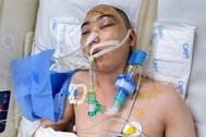 Mẹ nghèo bật khóc xin cứu con trai 16 tuổi gặp nạn trên đường đi học