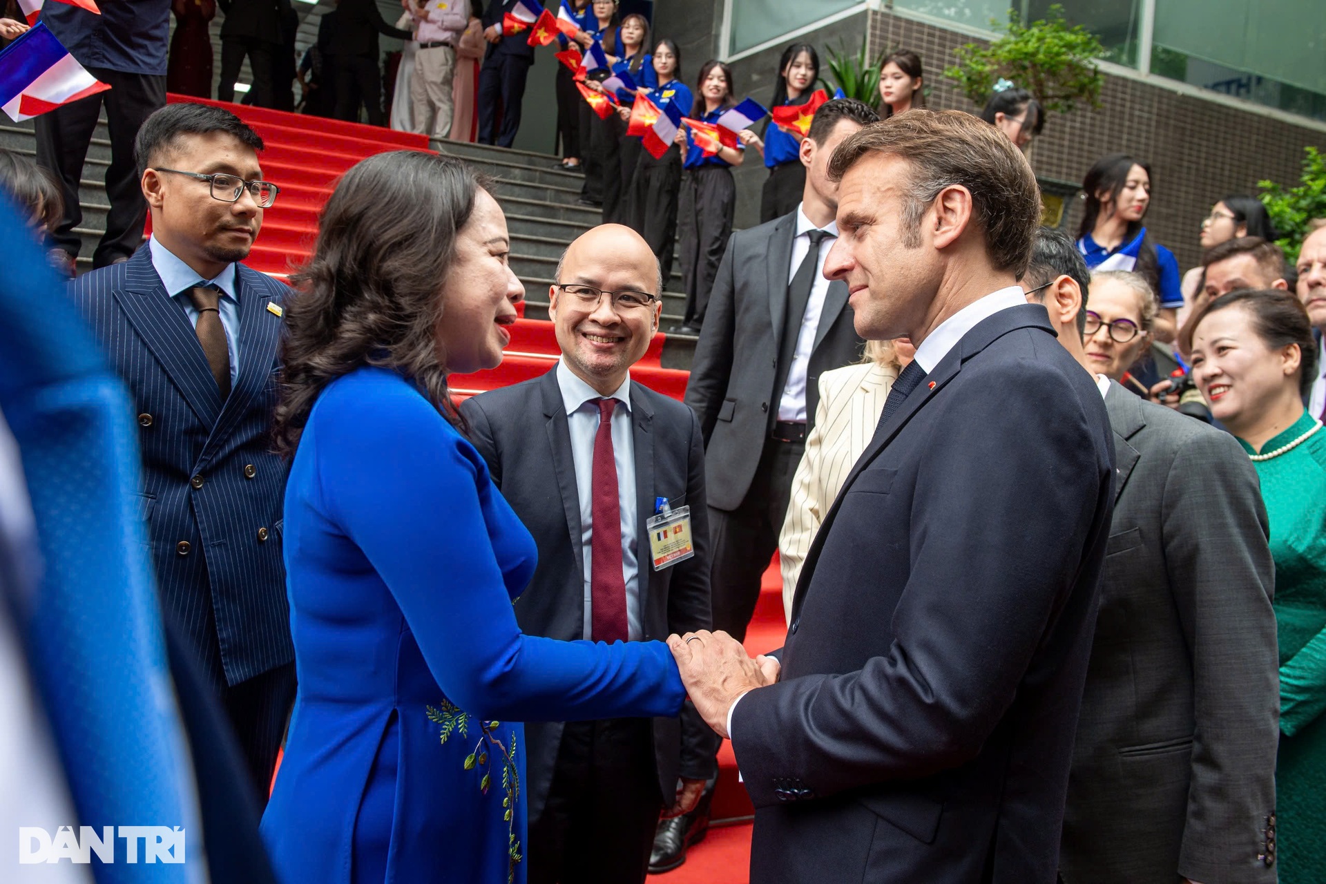Tổng thống Pháp Emmanuel Macron giao lưu với sinh viên Việt Nam - 11 Tổng thống Pháp Emmanuel Macron giao lưu với sinh viên Việt Nam - 11