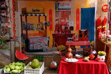 TPHCM: Chi hơn 60 triệu, biến hẻm nhỏ thành điểm check-in Tết gây sốt