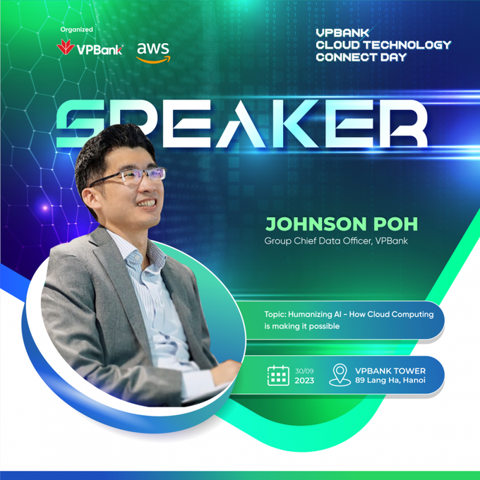 Chuyên gia Johnson Poh, Giám đốc Khối Quản trị và Phân tích dữ liệu, thành viên Ban điều hành VPBank.