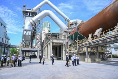 Xi măng Tân Thắng tiết kiệm 80 tỷ đồng/năm nhờ phát điện từ nhiệt khí thải