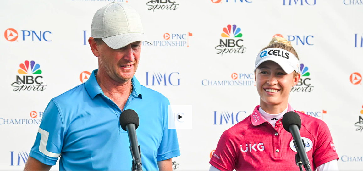 Cha con Nelly Korda hào hứng vì được đối đầu với Tiger Woods - 1 Cha con Nelly Korda hào hứng vì được đối đầu với Tiger Woods - 1