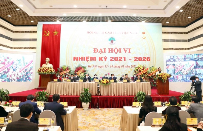 Đại hội đại biểu toàn quốc lần thứ VI Hội NCT Việt Nam nhiệm kỳ 2021 – 2026.