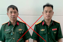 Khởi tố 2 người đàn ông giả mạo trung tướng, đại úy quân đội