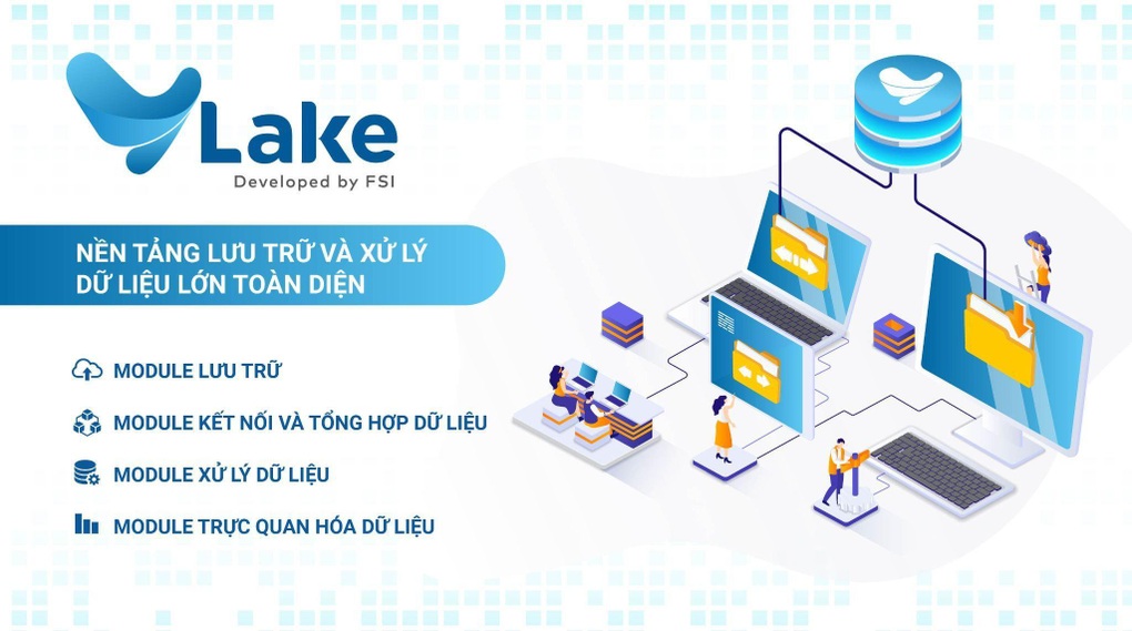 FSI ra mắt nền tảng lưu trữ và xử lý dữ liệu lớn toàn diện VLAKE - 1 FSI ra mắt nền tảng lưu trữ và xử lý dữ liệu lớn toàn diện VLAKE - 1