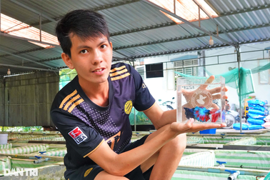 Sinh viên dừng học khởi nghiệp với loài cá bơi đẹp như vũ công, thắng đậm