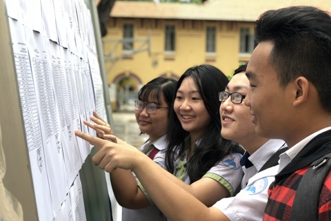 Điểm chuẩn trường ĐH Y Phạm Ngọc Thạch từ 18,05-25,15; ĐH Sài Gòn từ 15,05 đến 23,68 điểm