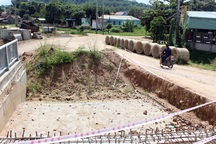 Thi công đường như “giăng bẫy” khiến người dân bức xúc tại Phú Yên