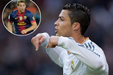 Sao trẻ Barca giễu cợt C.Ronaldo
