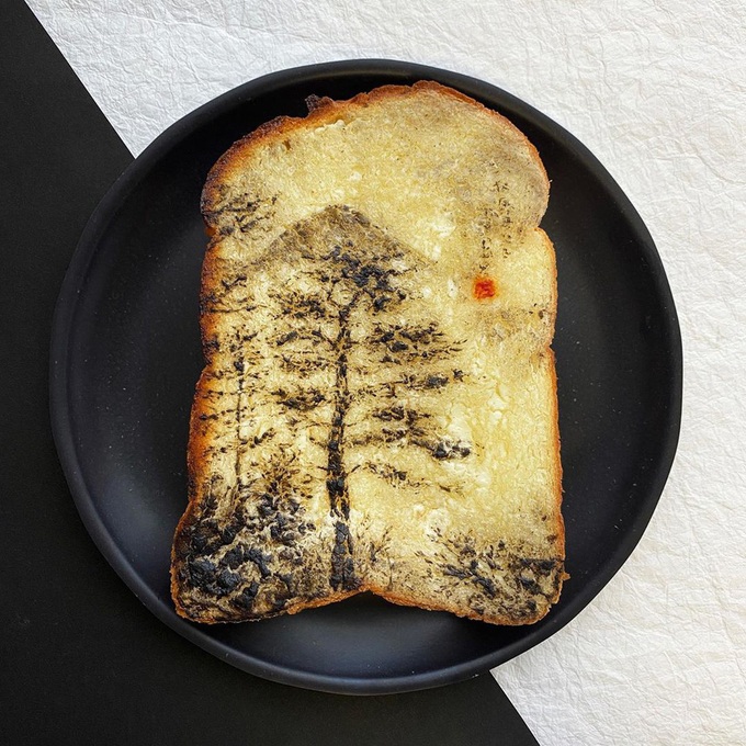 Tranh bánh mì - Ảnh 17. Tranh bánh mì - Ảnh 17.