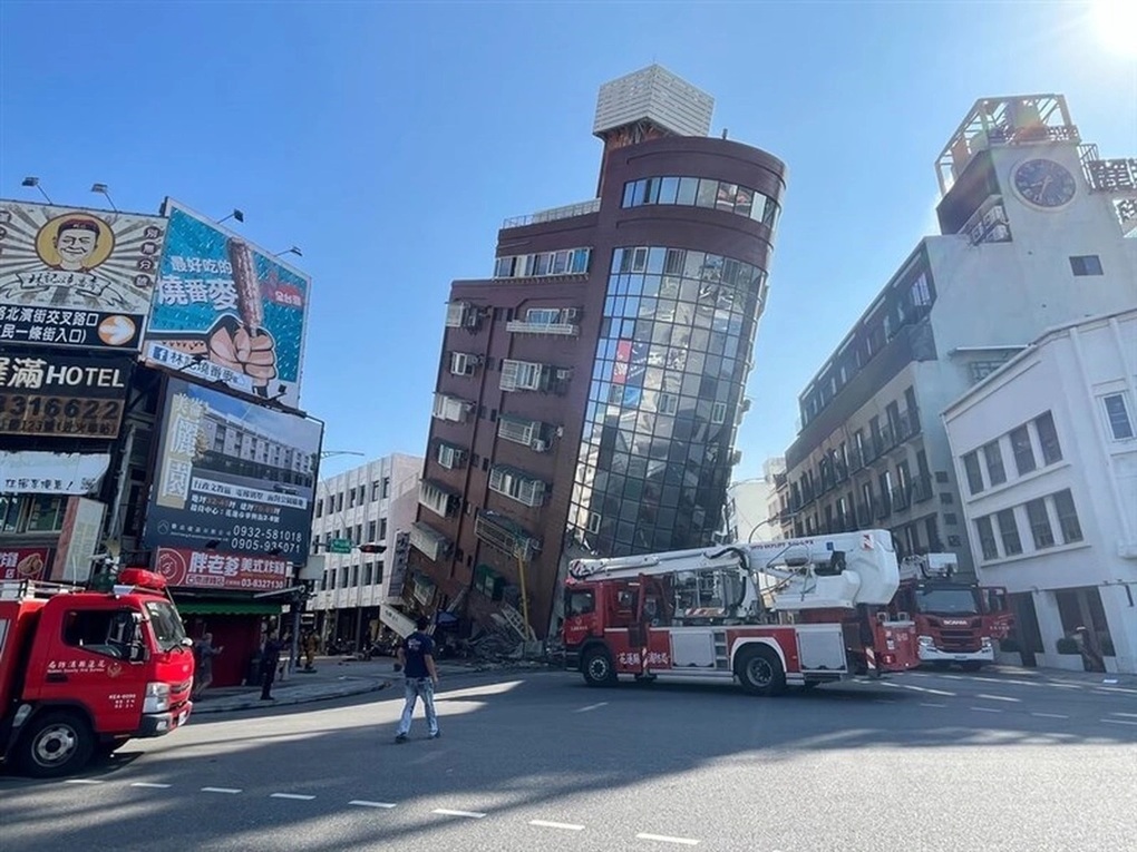 Lên phương án bảo hộ công dân Việt Nam sau động đất 7,4 độ ở Đài Loan - 1 Lên phương án bảo hộ công dân Việt Nam sau động đất 7,4 độ ở Đài Loan - 1