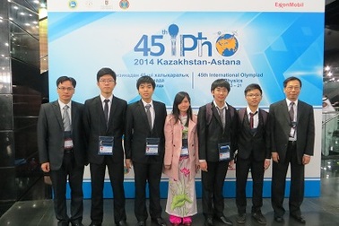 Việt Nam đoạt 3 huy chương Vàng Olympic Vật lí quốc tế