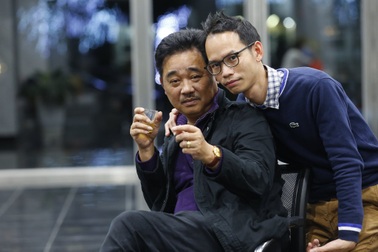 "Ngọc Hoàng" Quốc Khánh lộ diện ở hậu trường tập Táo Quân 2021