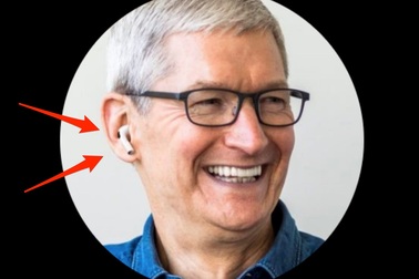 CEO Apple bị chế giễu vì sử dụng ảnh Photoshop để khoe tai nghe AirPods