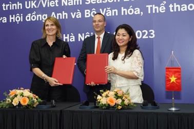 Công bố chương trình hợp tác văn hóa, giáo dục giữa Anh và Việt Nam