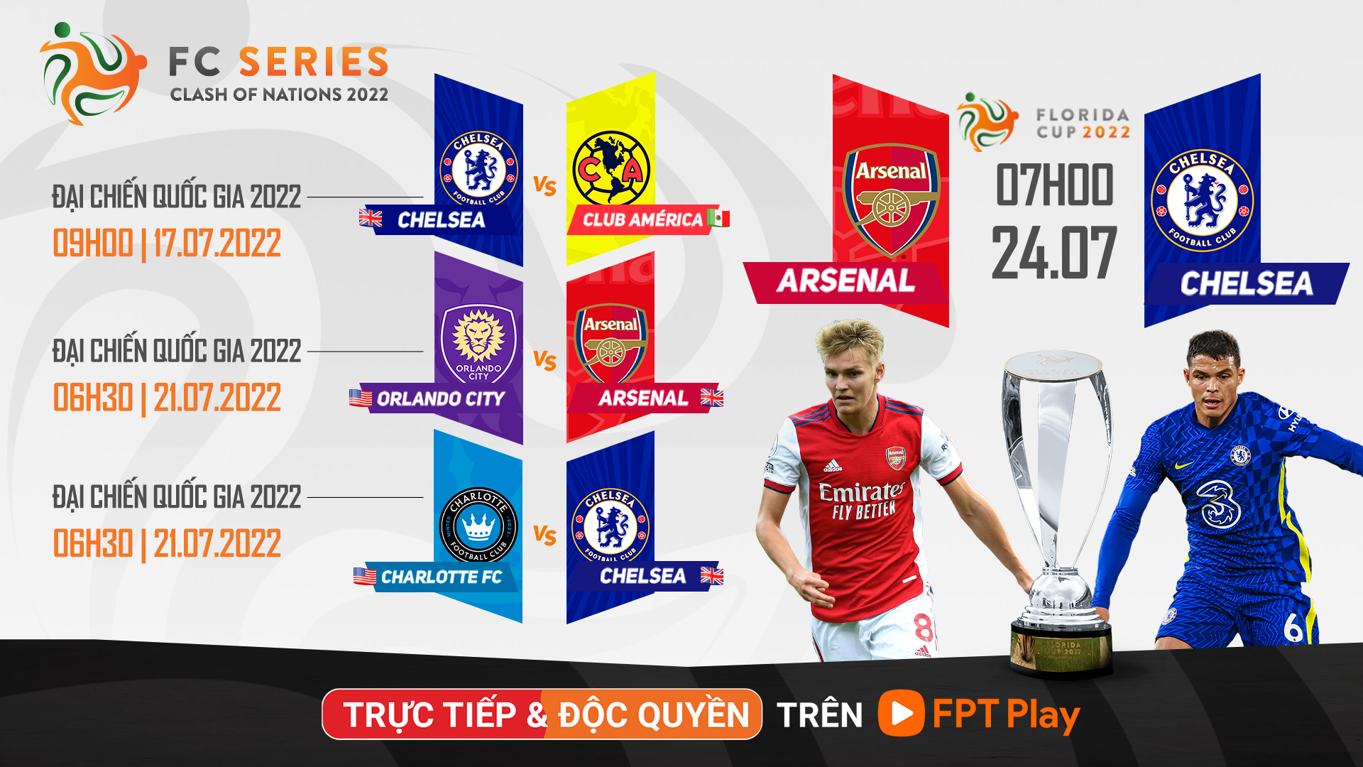 FPT Play phát sóng trực tiếp Florida Cup 2022 - 5 FPT Play phát sóng trực tiếp Florida Cup 2022 - 5