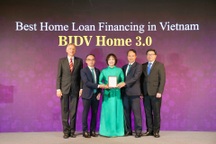 BIDV nhận 2 giải thưởng trong lĩnh vực ngân hàng bán lẻ