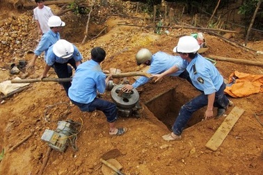 Sập hầm, một phu vàng tử vong