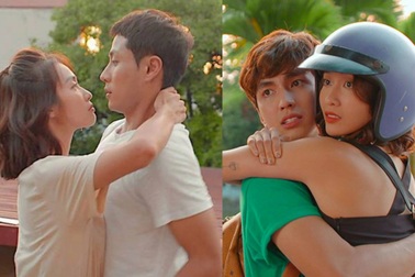 Thanh Sơn, Bình An thường xuyên "tranh giành" nhau một cô gái trên phim