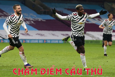 Chấm điểm cầu thủ Man Utd trận thắng Burnley